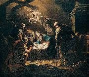 Gaspare Diziani The Adoration of the Shepherds oil painting